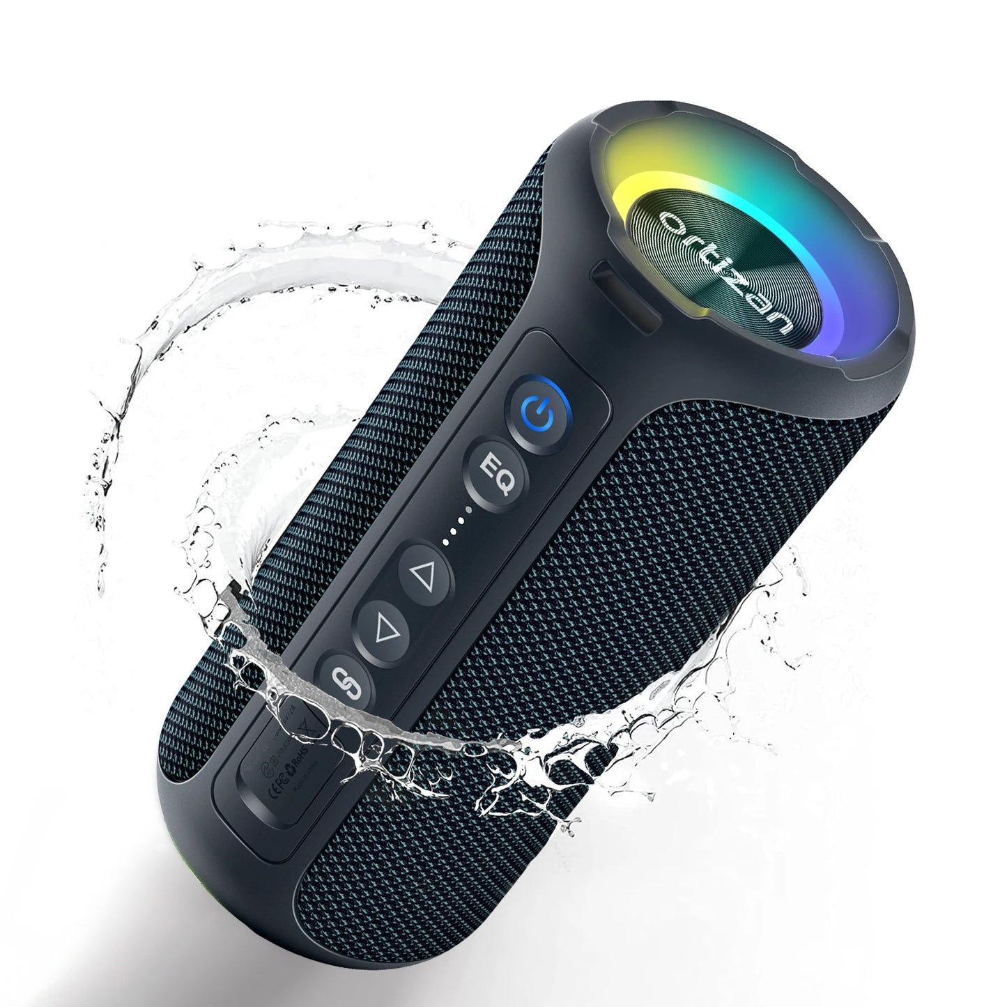 Ortizan 40W Bluetooth Speaker - Deep Bass, 30H Playtime, IPX7 Waterproof, Portable