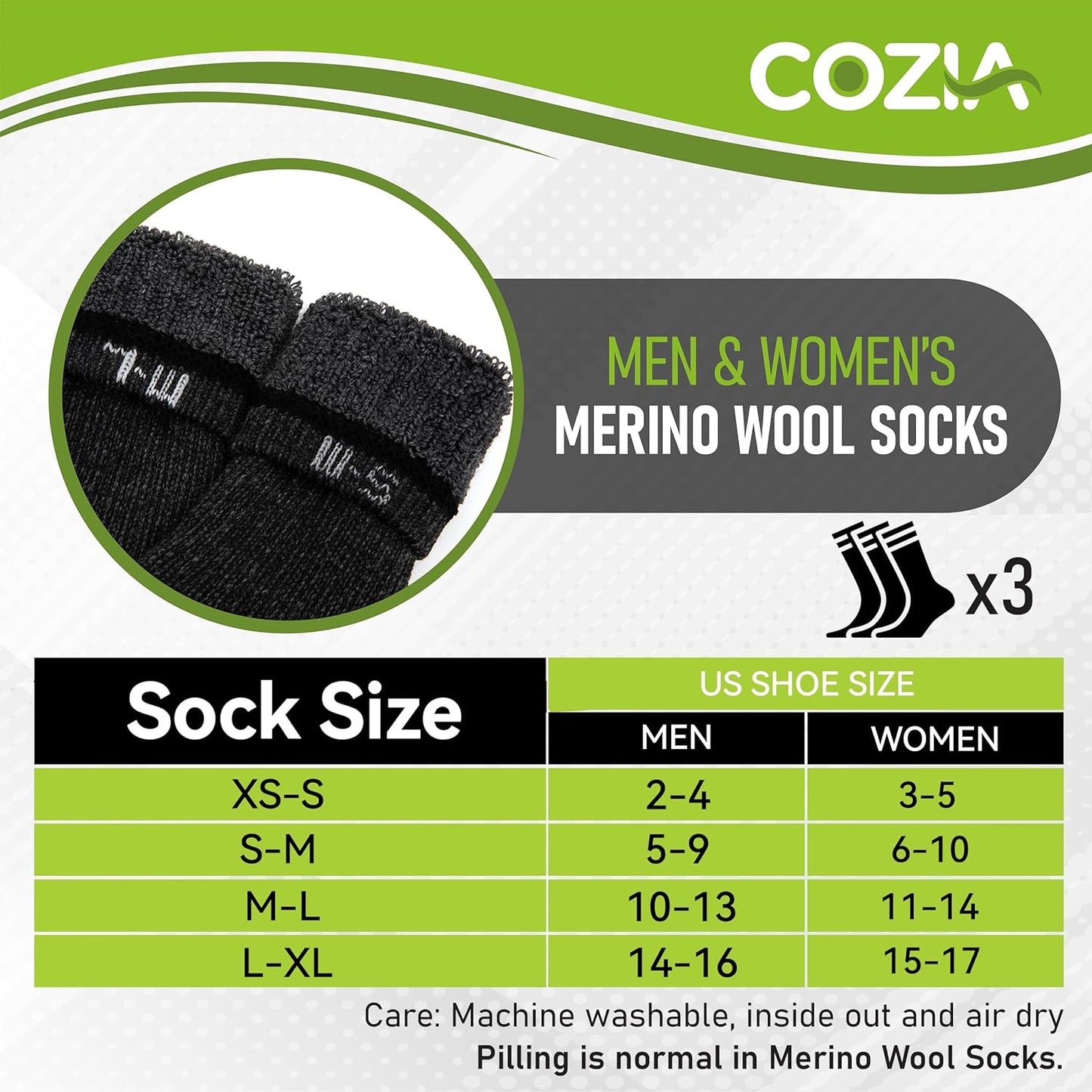 "Cozy Merino Wool Winter Socks - Ultimate Warmth for Men & Women!"