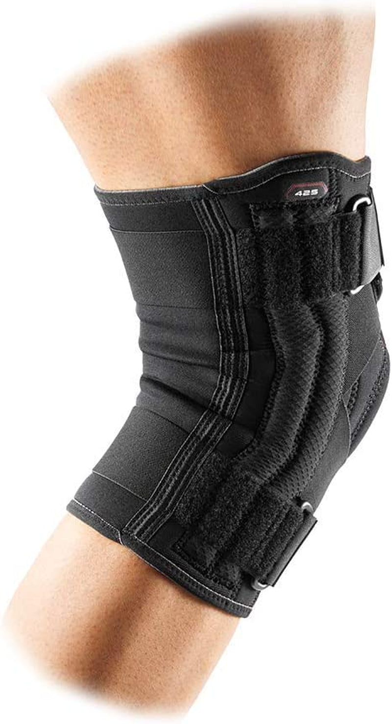 Unisex Compression Knee Sleeve & Cross Straps for Patellar Tendon Support Tendonitis Arthritis Pain Relief Recovery Knee Brace 