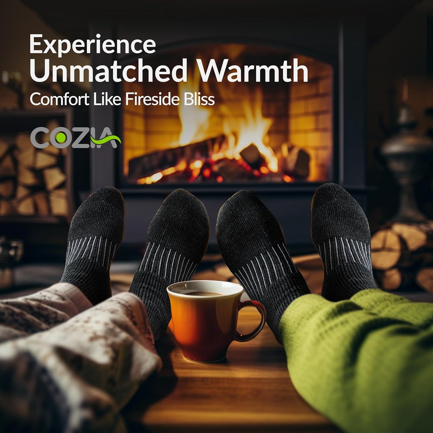 "Cozy Merino Wool Winter Socks - Ultimate Warmth for Men & Women!"