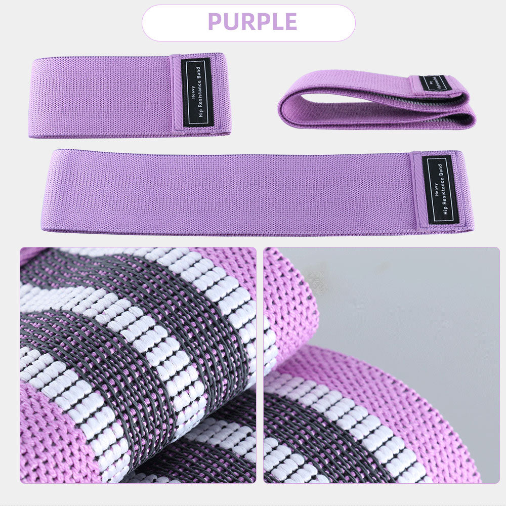 3 Piece/Set Resistance Fitness Bands - wonderfullyblessedandbeautifullymade