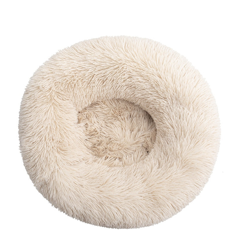 Dogs & Cats Donunt Cuddler Round Ultra Soft Washable Pet Bed