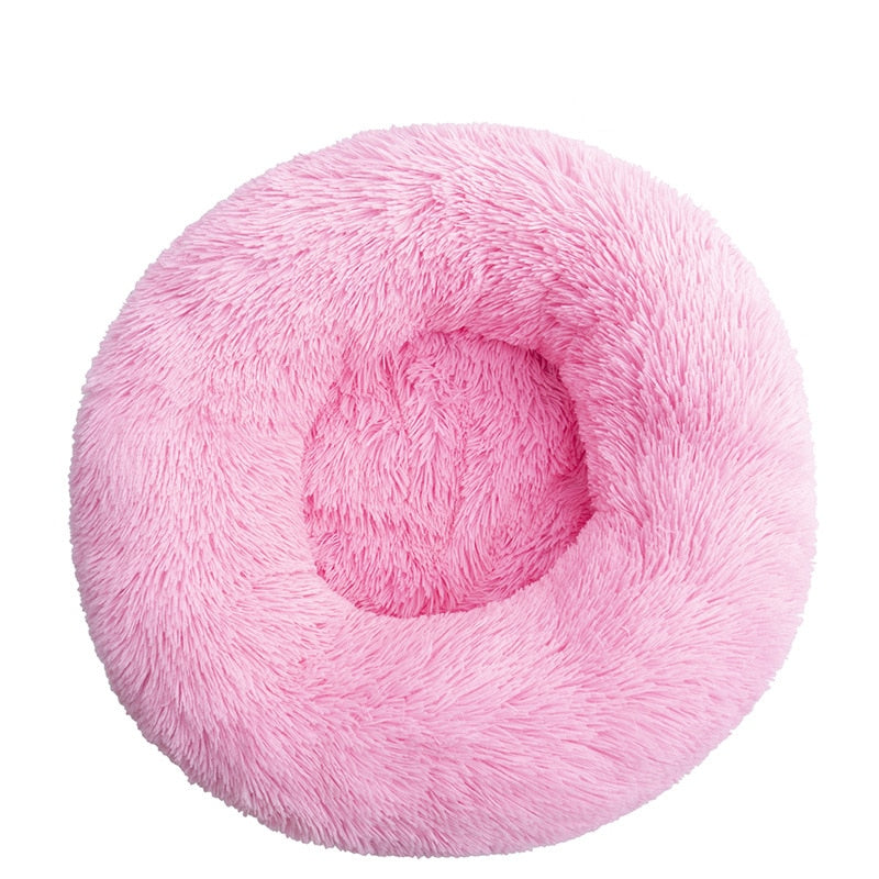 Dogs & Cats Donunt Cuddler Round Ultra Soft Washable Pet Bed