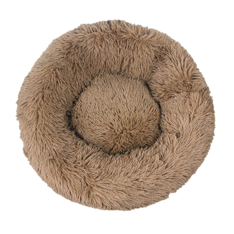 Dogs & Cats Donunt Cuddler Round Ultra Soft Washable Pet Bed