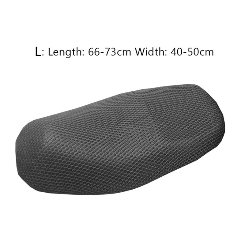 Breathable Fully Covered Super Elastic 3D Honeycomb Scooter/Motorbike Seat Cover