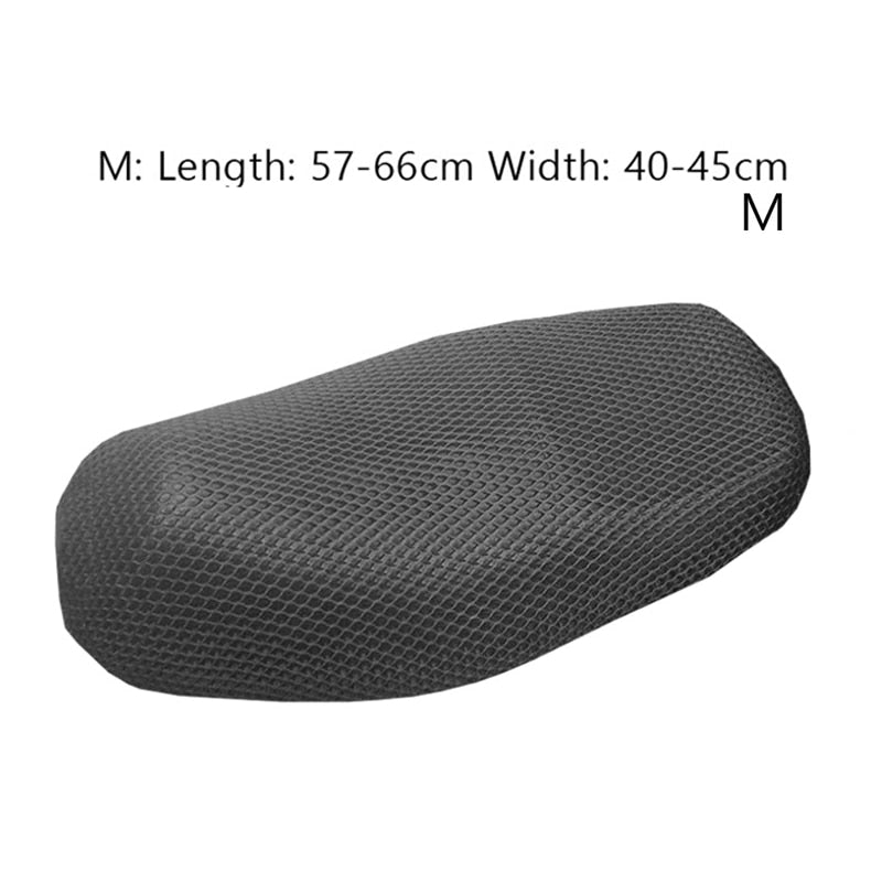 Breathable Fully Covered Super Elastic 3D Honeycomb Scooter/Motorbike Seat Cover