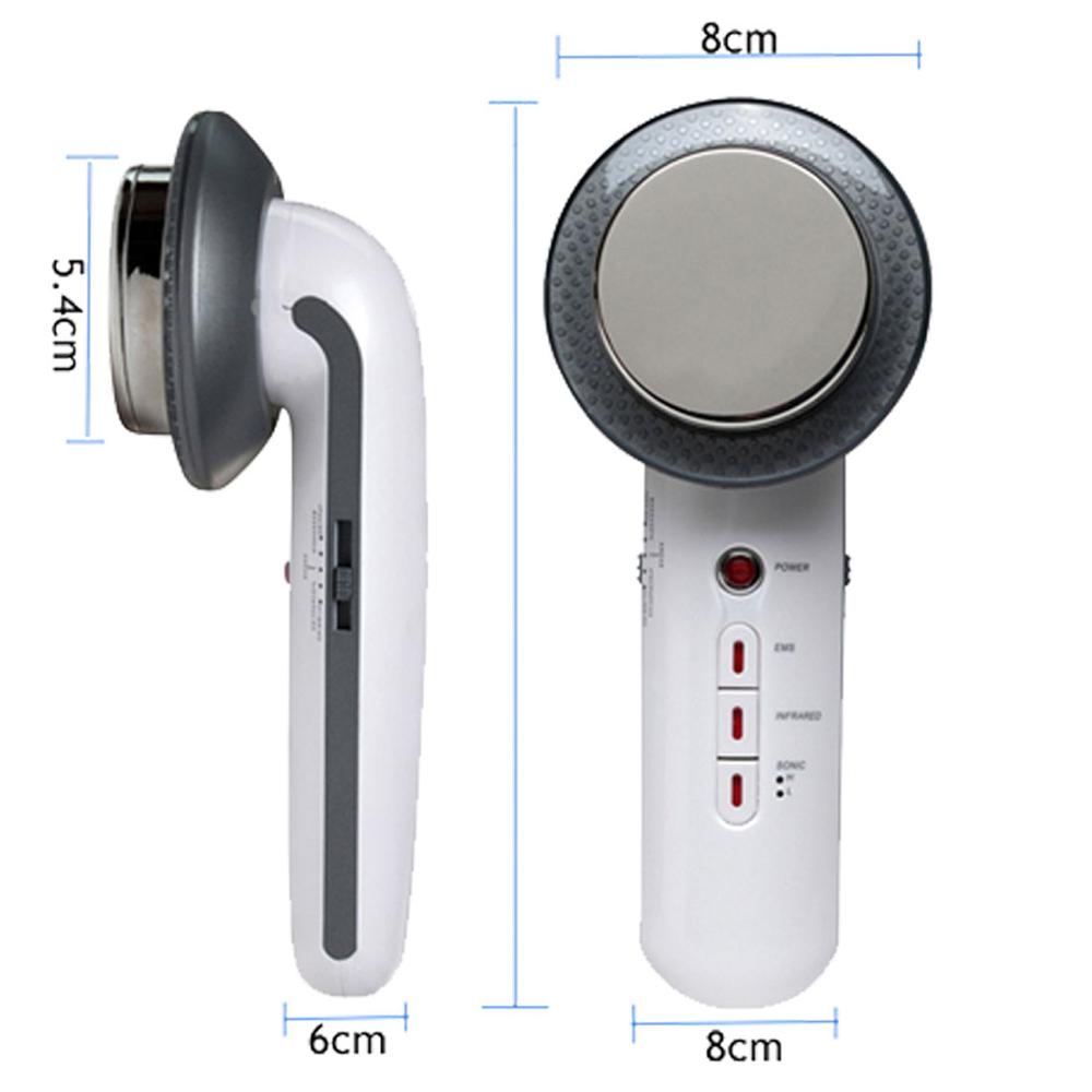 EMS Ultrasound Slimming Fat Body Massager With Infrared Therapy Facial Lifting Tool