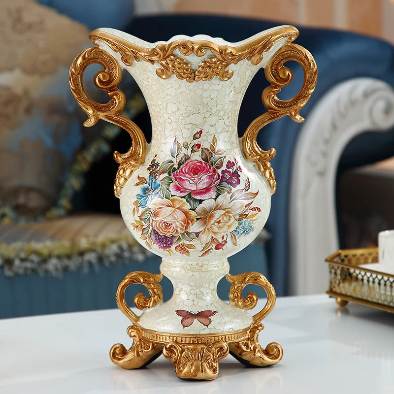 Luxury European Resin Stereoscopic (3D) Vase