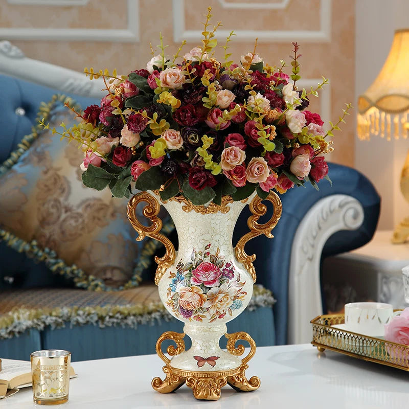 Luxury European Resin Stereoscopic (3D) Vase