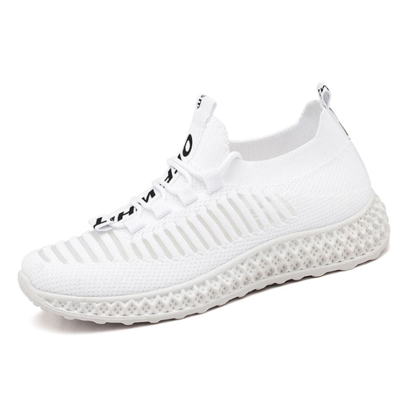 Women's Breathable Mesh Trainer Sneakers - wonderfullyblessedandbeautifullymade