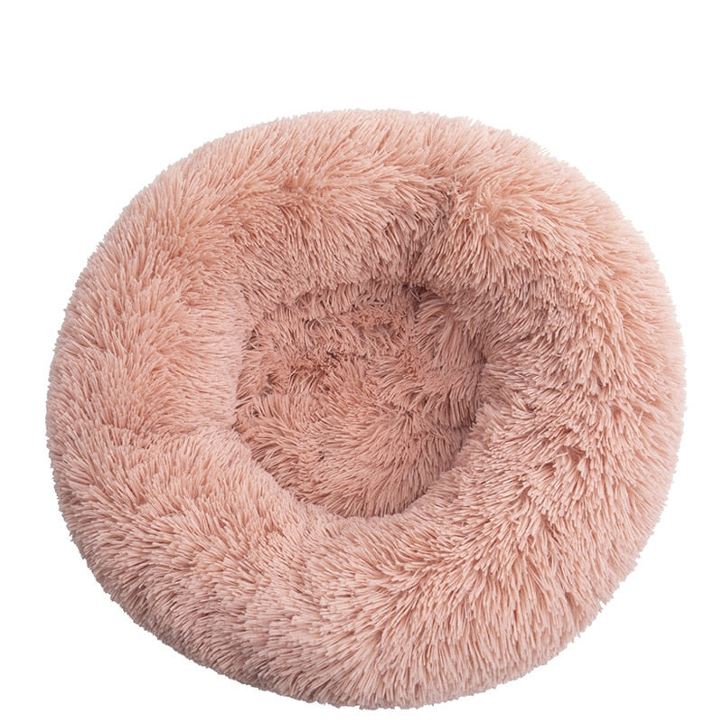 Dogs & Cats Donunt Cuddler Round Ultra Soft Washable Pet Bed