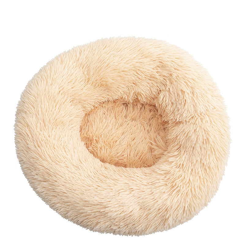 Dogs & Cats Donunt Cuddler Round Ultra Soft Washable Pet Bed