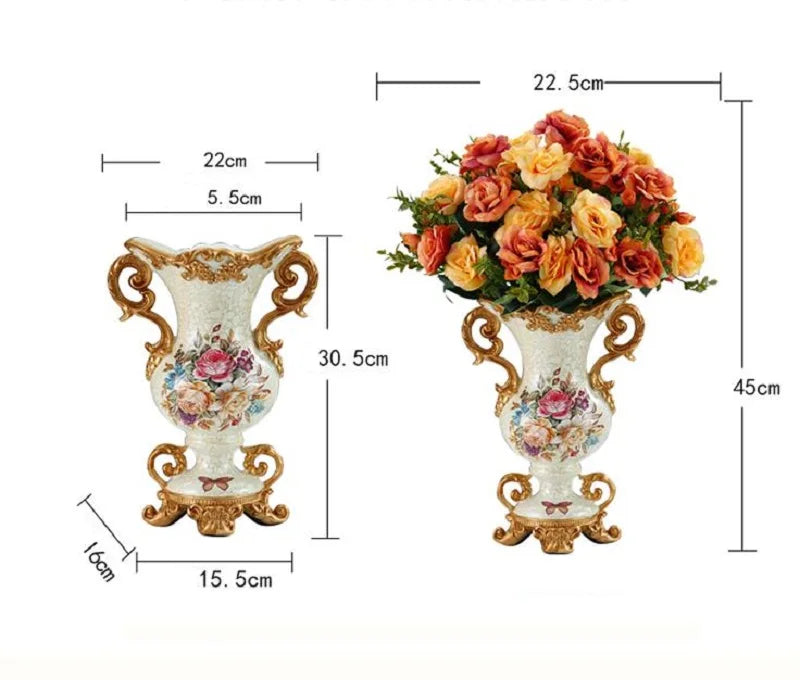 Luxury European Resin Stereoscopic (3D) Vase