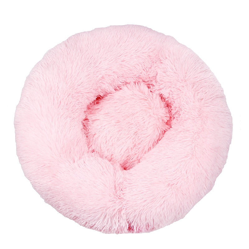 Dogs & Cats Donunt Cuddler Round Ultra Soft Washable Pet Bed