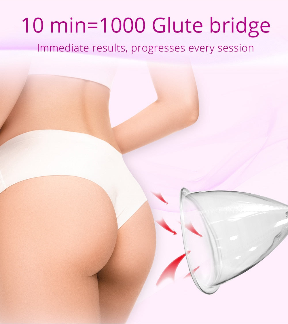 EMS Muscle Stimulation Breast Enhancement Butt Lift Bio Microcurrent Shaping Device