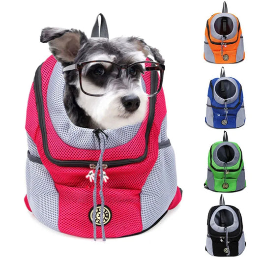 Pet's Double Shoulder Portable Durable & Washable Travel Carrier Bag