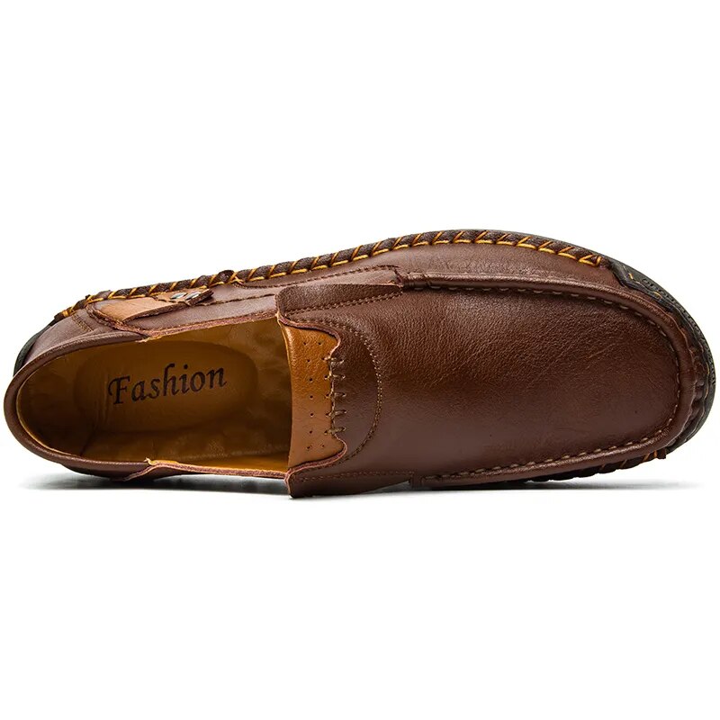 Men's Stylish Comfortable Slip On Leather Loafers