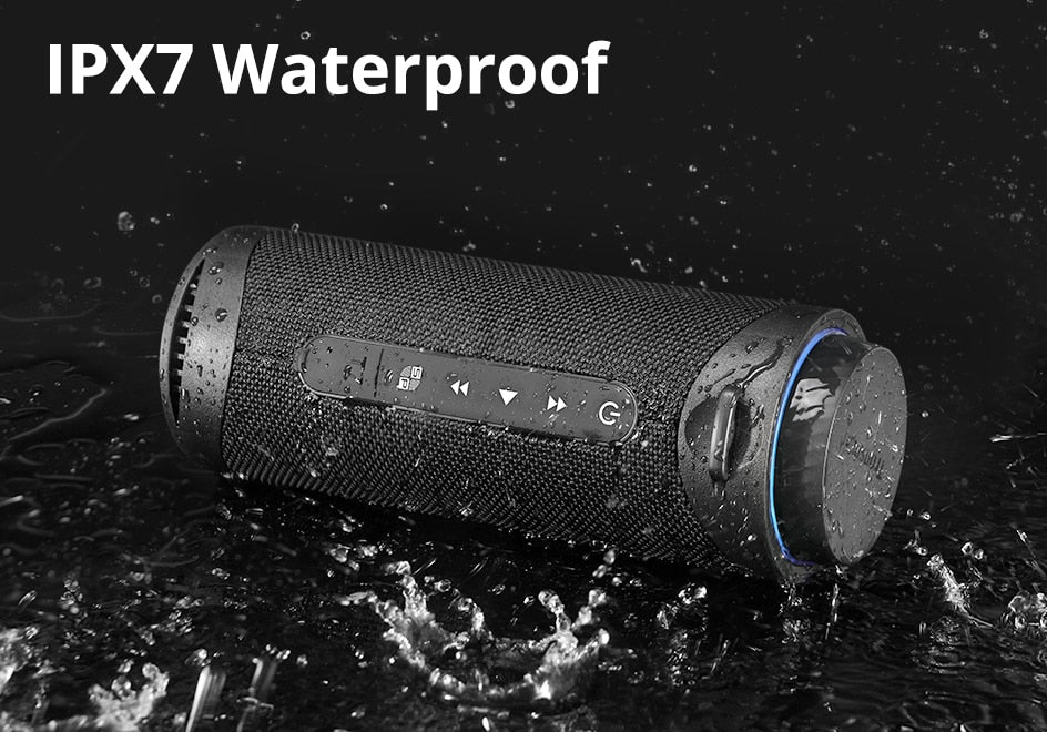 Water Proof Bluetooth With 360 degree Surround Sound - wonderfullyblessedandbeautifullymade