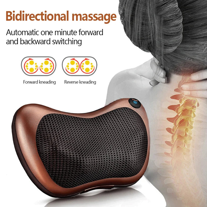 Multifuntional 8 Speed Shoulders Back And Neck Massager