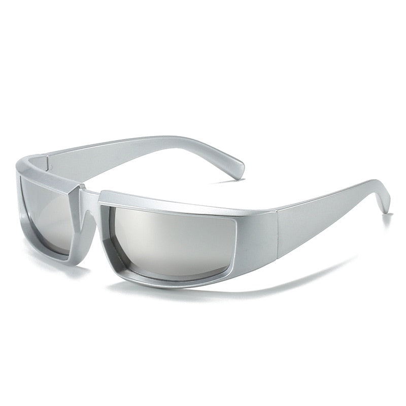 Unisex Sport Y2k Mirror Outdoor Shade Eyewear - wonderfullyblessedandbeautifullymade