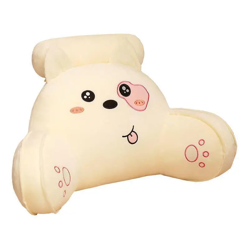 Cartoon Style Large Plush Adult Comfortable Lumbar ( Back)  Support Pillow