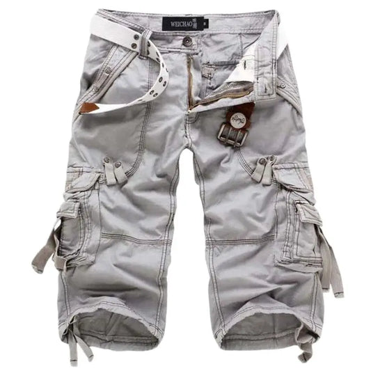 Men's Casual Knee Length Cargo Shorts