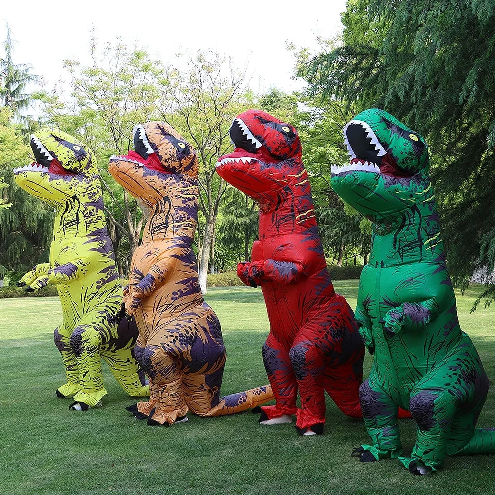 Unisex Full Body T-Rex Inflatable Costume