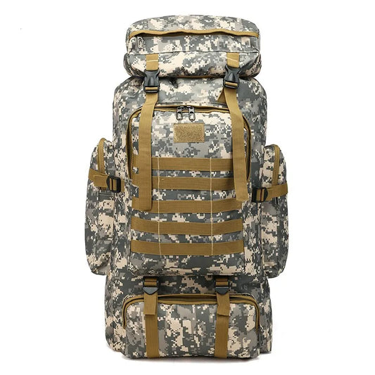 Outdoor Multifuntional Waterproof Large Capacity Camouflage Travel / Hiking Backback