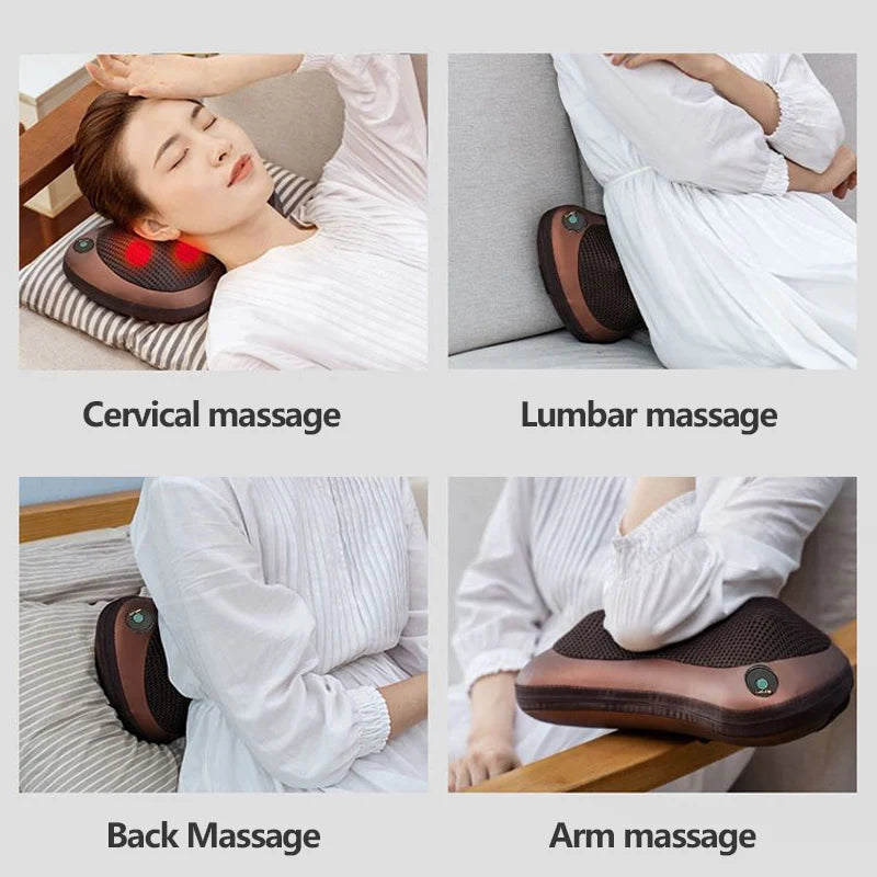 Multifuntional 8 Speed Shoulders Back And Neck Massager