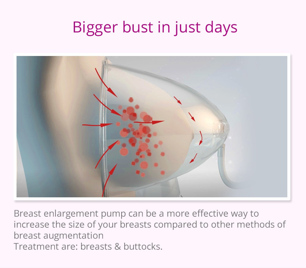 EMS Muscle Stimulation Breast Enhancement Butt Lift Bio Microcurrent Shaping Device