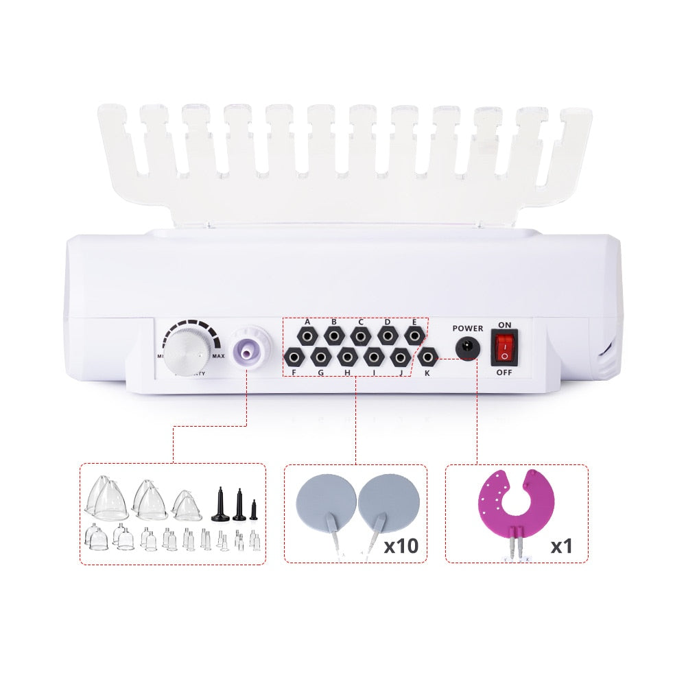 EMS Muscle Stimulation Breast Enhancement Butt Lift Bio Microcurrent Shaping Device