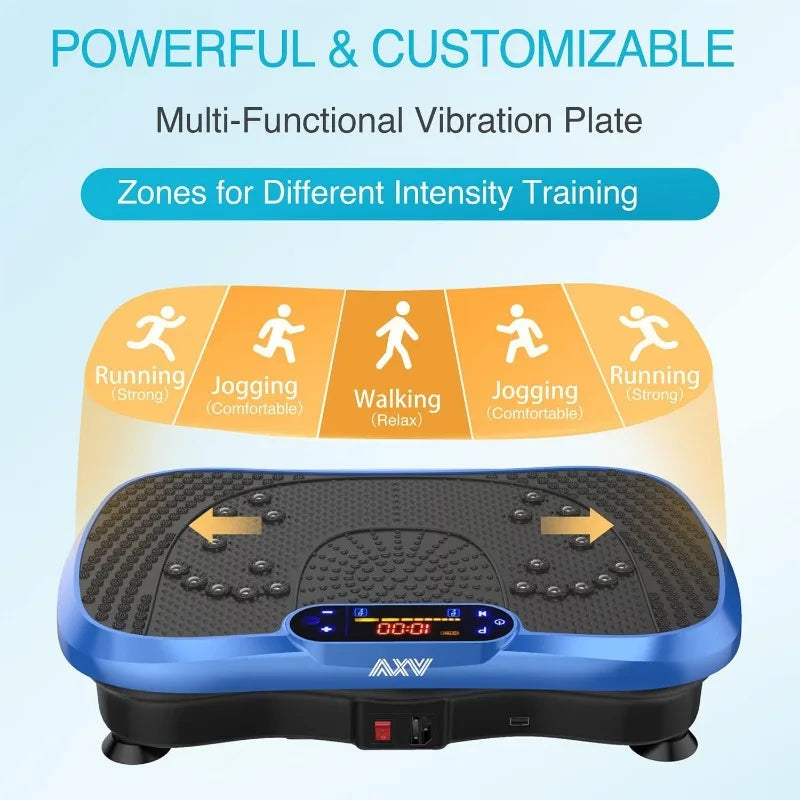 Full Body Shaker Vibration Plate Fitness Platform for Lymphatic Drainage and Exercise Machine with Vibrating Stand