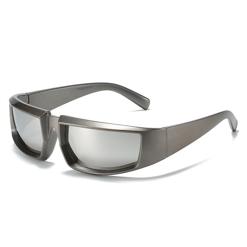 Unisex Sport Y2k Mirror Outdoor Shade Eyewear - wonderfullyblessedandbeautifullymade