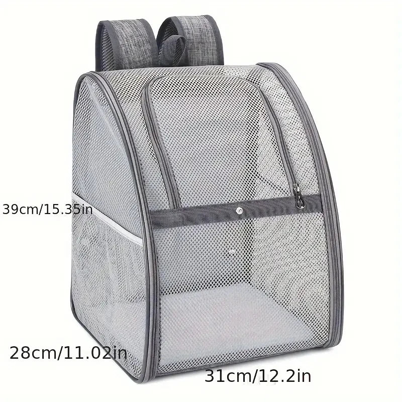 Pet's Foldable Breathable Double Shoulder Travel Dog Carrier