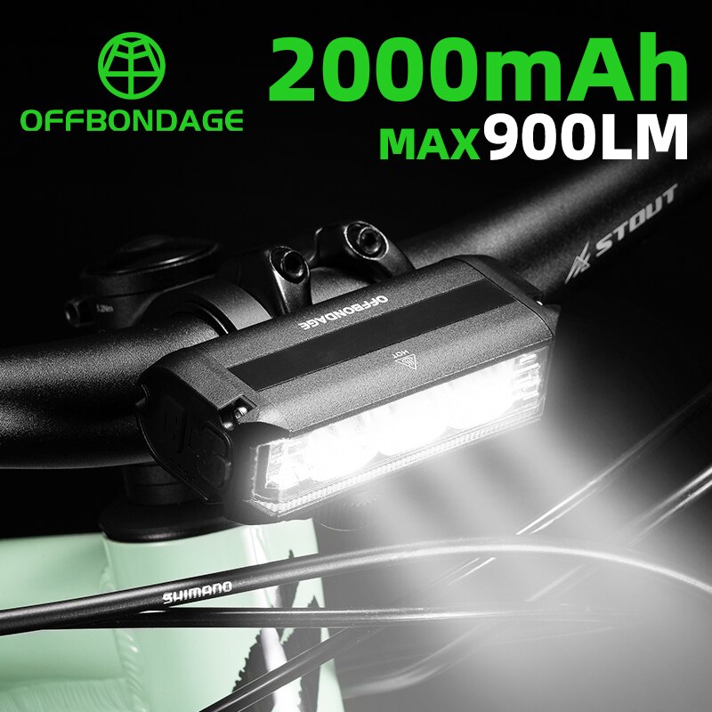 Water Proof Durable Built In Battery Highly Functional Bicycle Headlights