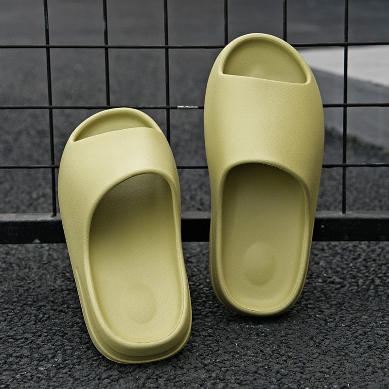 Men's / Women's Open Toe Soft Bottom Slides Slippers