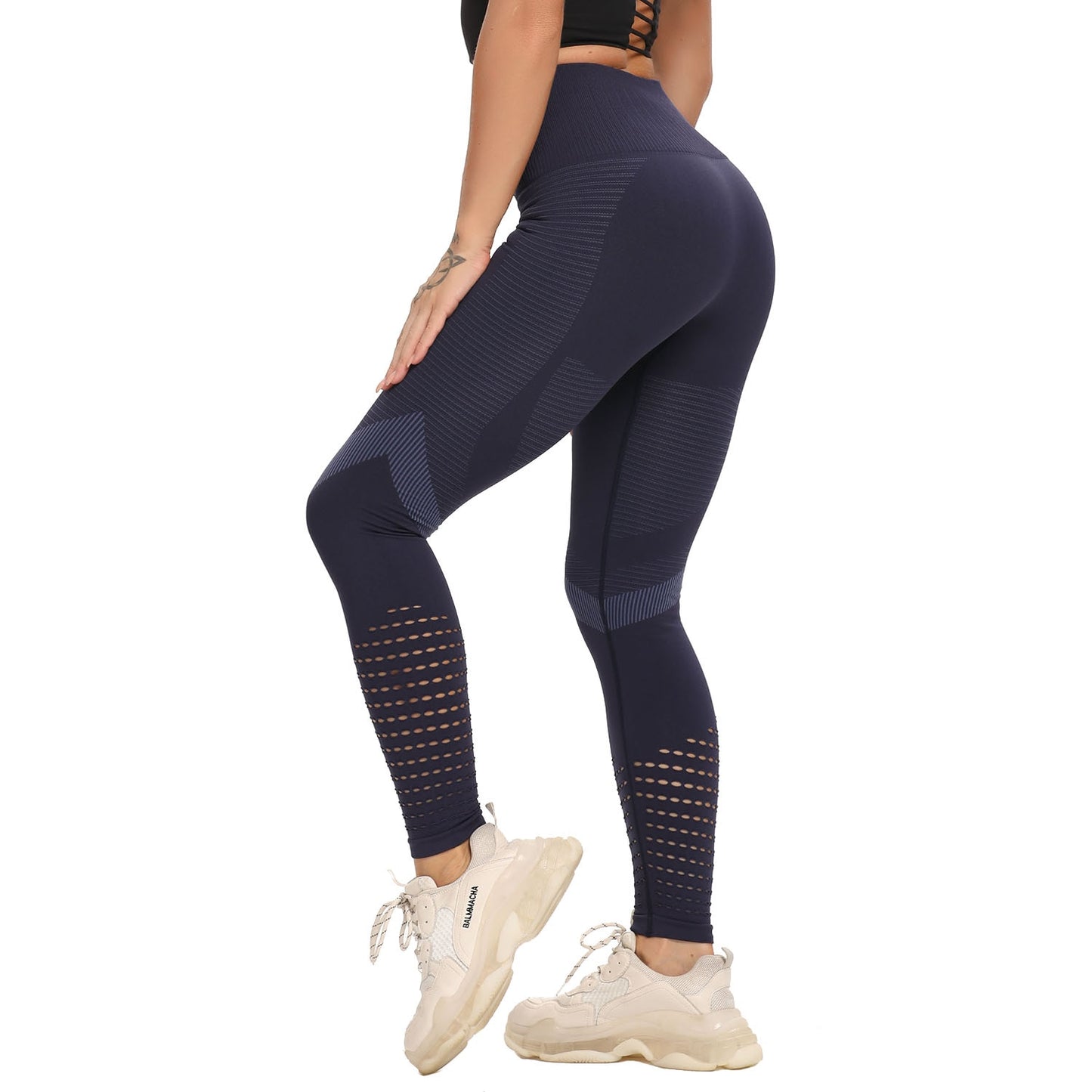 Women's Seamless High Waist Training Leggings - wonderfullyblessedandbeautifullymade