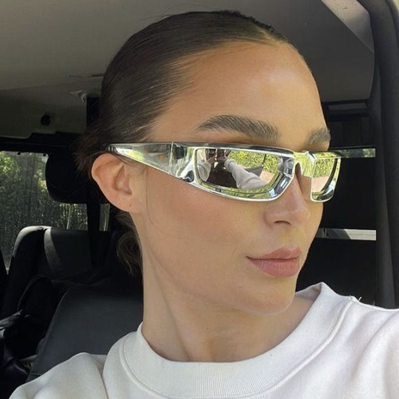 Unisex Sport Y2k Mirror Outdoor Shade Eyewear - wonderfullyblessedandbeautifullymade