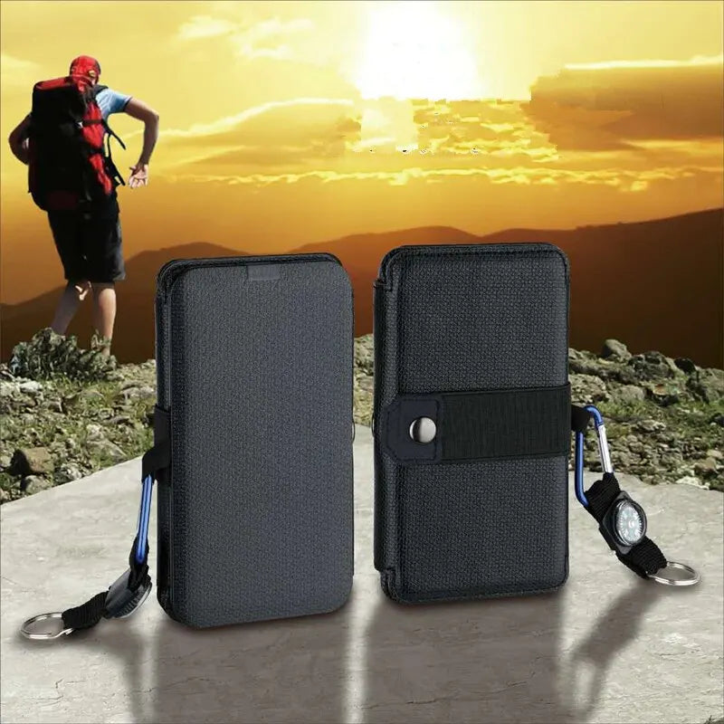 Outdoor Multifunctional Portable Solar Charging Panel 5V 1A USB Output Device Camping Tool High Power Output