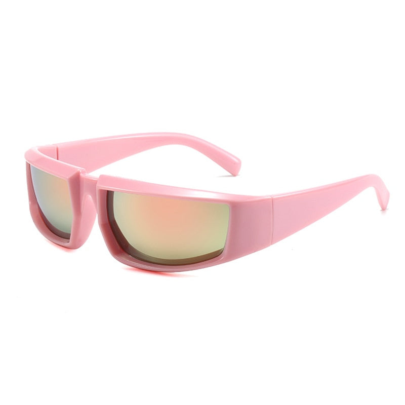 Unisex Sport Y2k Mirror Outdoor Shade Eyewear - wonderfullyblessedandbeautifullymade