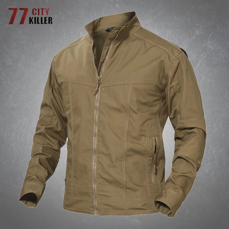 Men's Waterproof / Wear Resistant Hiking / Climbing/ Breathable Cargo Tactical Jacket