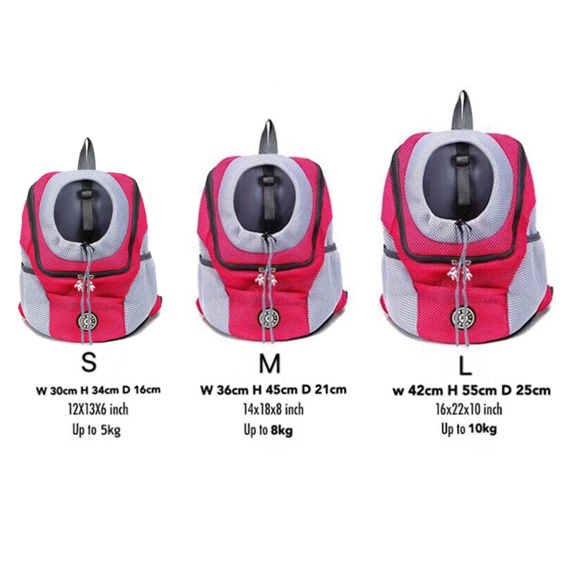 Pet's Double Shoulder Portable Durable & Washable Travel Carrier Bag