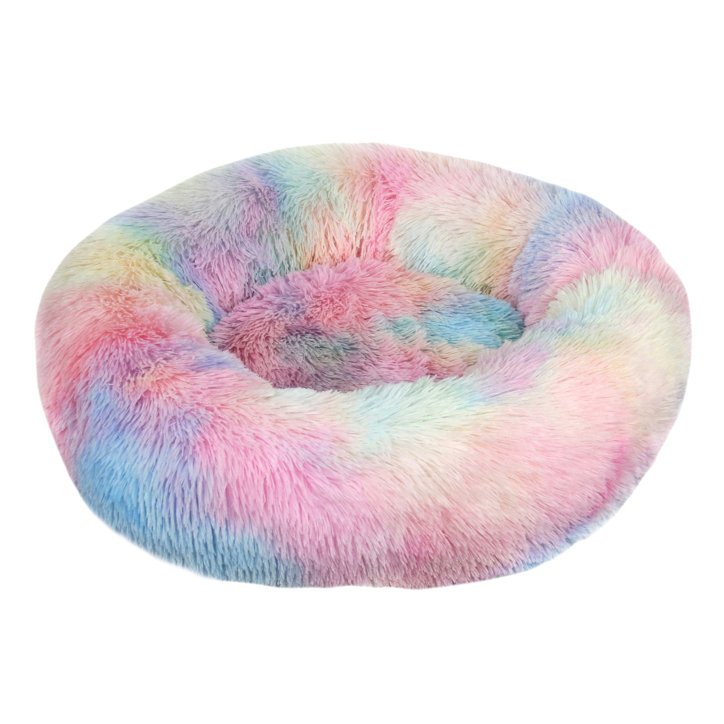 Dogs & Cats Donunt Cuddler Round Ultra Soft Washable Pet Bed