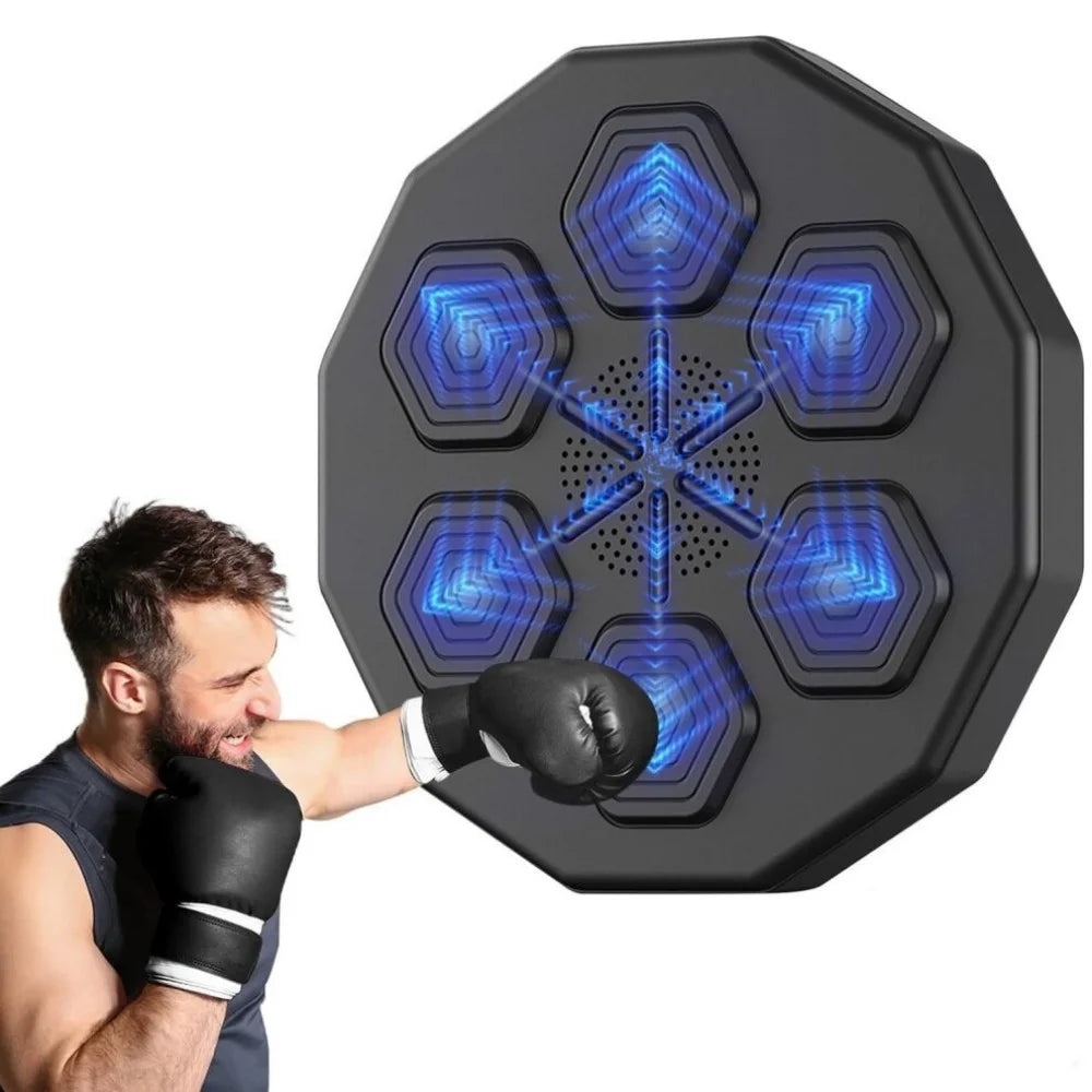 "Power Punch: Intelligent Music Boxing Machine for High-Energy Training & Fun!"