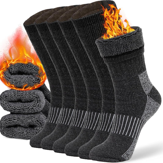 "Cozy Merino Wool Winter Socks - Ultimate Warmth for Men & Women!"