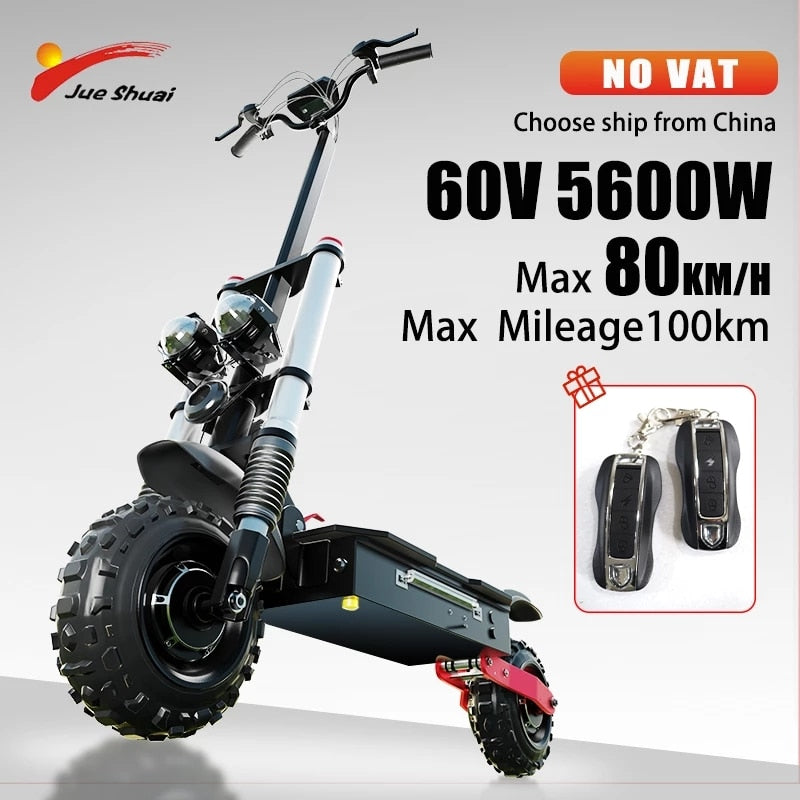 Adult's Two Wheels Anti Theft Waterproof Scooter